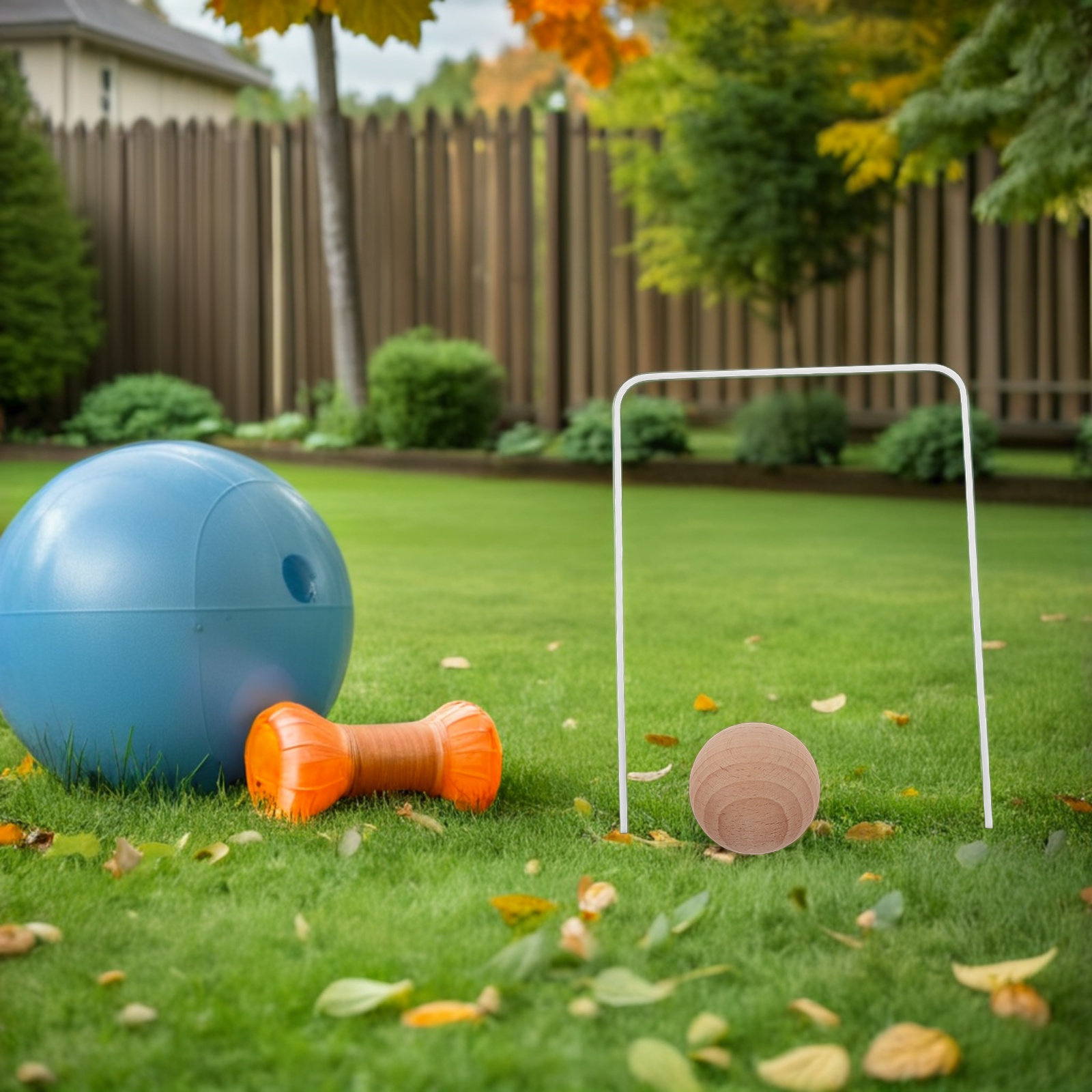 Croquet Set Lawn - 어린이 크로켓 게임 세트 1세트, 야외