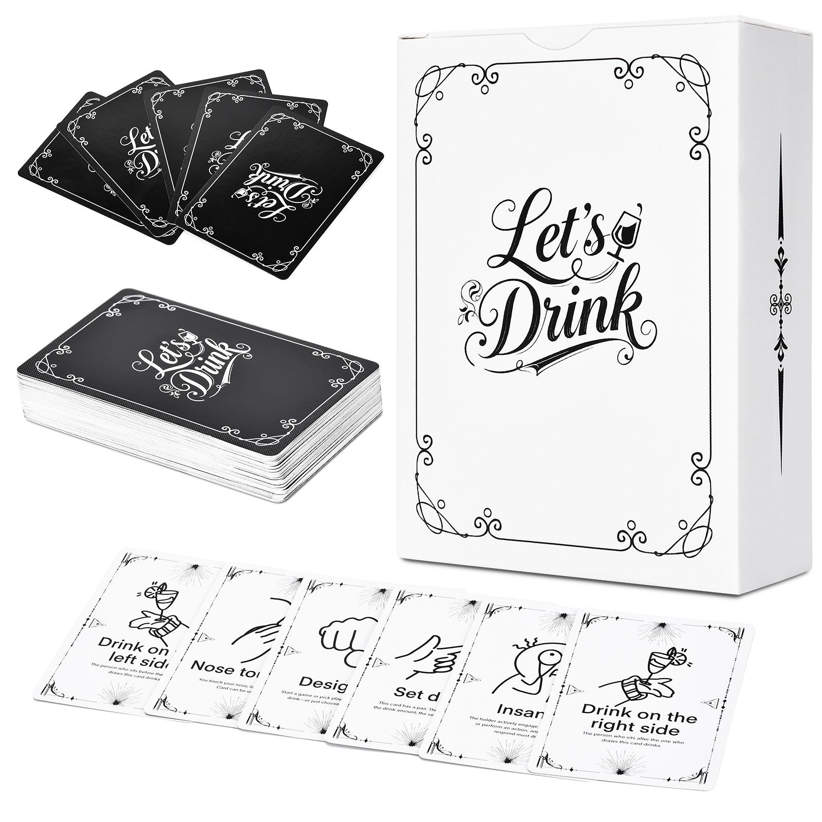Party Games Adult Birthday - 성인 음주 게임 카드 – 음주