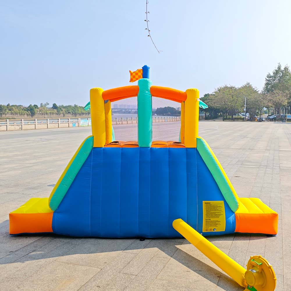야외 친환경 나일론 풍선형 점프 성(2인용) - 넓은  - Party Games Kid Friendly 리뷰 및 가격