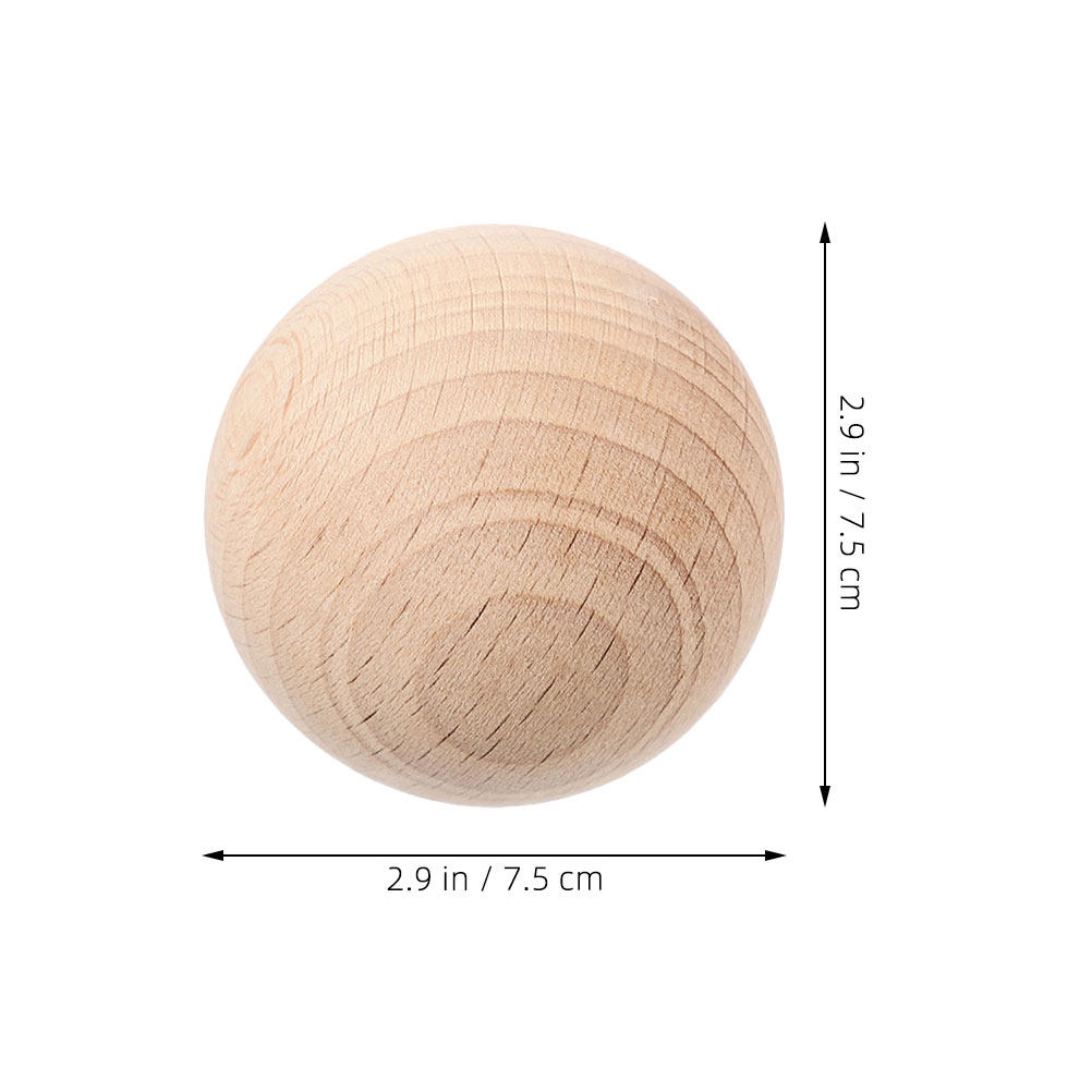 원목 크로켓 공 7.5cm 천연 무마감 원형 나무 구체 - Croquet Set Lawn 리뷰 및 가격