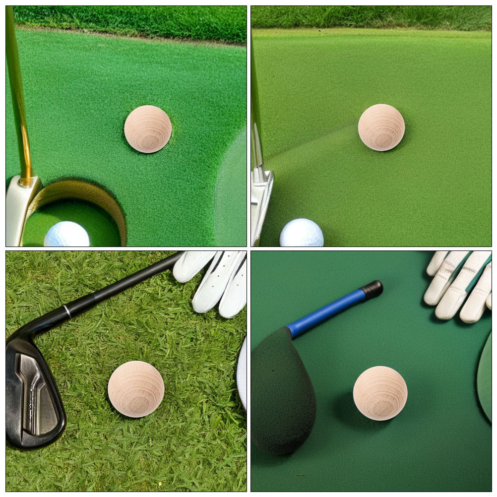 원목 크로켓 공 7.5cm 천연 무마감 원형 나무 구체 - Croquet Set Lawn 리뷰 및 가격